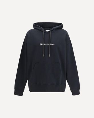 Off-white Script Arrow Diagonal Skate Hoodie Male XL