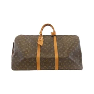 Louis Vuitton Pre-owned Weekend Bags, female, Brown, Size: ONE SIZE Pre-owned Monogram Boston Bag
