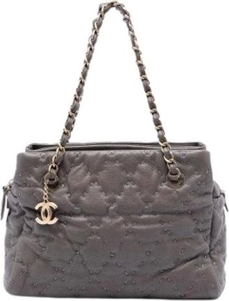 Chanel Pre-owned Shoulder Bags, female, Brown, Size: ONE SIZE Pre-owned Tote Bag