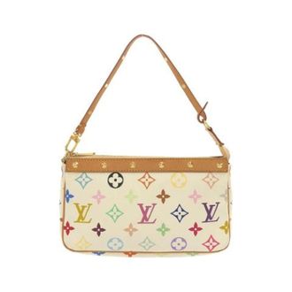 Louis Vuitton Tweedehands Canvas Louis Vuitton tassen - Dames - Pre-owned - Veelkleurig - Maat: ONE Size