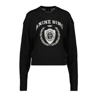 Anine Bing Mia Sweater - - Knitwear - Uomo - Nero - M