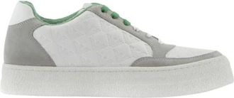 Emporio Armani Sneakers - Heren - Sneakers - Wit - 42 EU - Leer - Schoenen