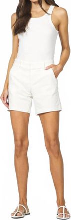 Dear John Denim Hampton High Rise Short In White