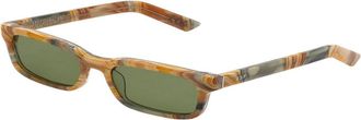 Retro Superfuture GESTO BOOGIE F0O Mens Sunglasses Brown Size 54