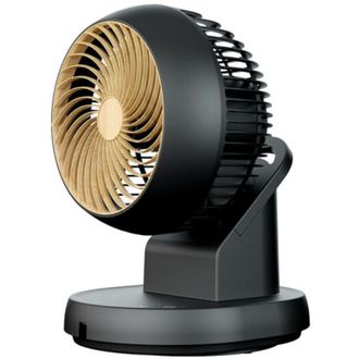 Fabrilamp Fabrilamp - Ventilador Sobremesa Urbel Negro/haya 30w 4velocidades 31,5x 21x24cm Oscilacion 3d Remoto,temporizador