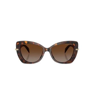 Michael Kors Sunglasses, female, Brown, Size: 55 MM Sunglasses