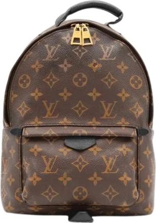 Louis Vuitton Pre-owned Vintage Monogram Rugzak - Dames - Vintage Rugzakken - Bruin - ONE Size - Leer - Vintage