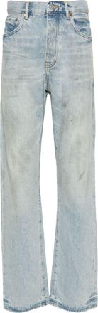 Purple P011 mid-rise straight-leg jeans - men - Cotton - 31 - Blue
