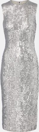 Dolce & Gabbana Abito midi con paillettes