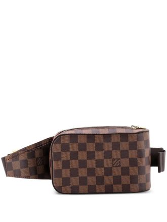 Louis Vuitton Geronimos Waist Bag Damier belt bag - women - Fabric - One Size - Brown