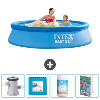 Intex Piscina Easy Set Redonda - 244x61 Cm - 7-piezas Scb114
