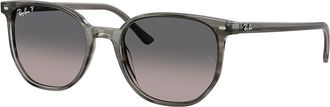 Ray-Ban RB2197F Elliot Asian Fit Polarized 1438M3 Mens Sunglasses Grey Size 54