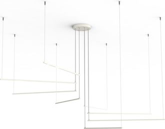 Lumicom Radius Lampara De Techo 8x Monocolor Brillo