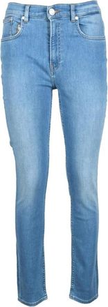 Trussardi Skinny Jeans - Dames - Skinny Jeans - Blauw - W27 - Katoen - Jeans