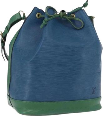 Louis Vuitton Pre-owned Vintage Bucket Bag - Dames - Vintage Tas - Groen - ONE Size - Leer - Vintage
