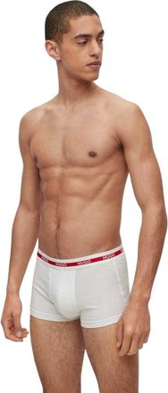 HUGO BOSS Hugo Biologische boxershorts voor heren (set van 3) (Rood)