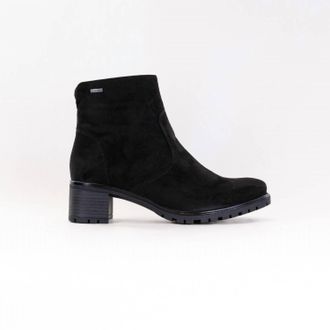 Ara Womens Zip Ankle Boot In Black