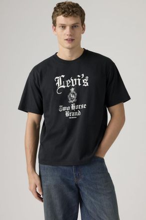 Levi's Camiseta Graphic Boxy - Hombre - L - Negro / Gothic Jet Black