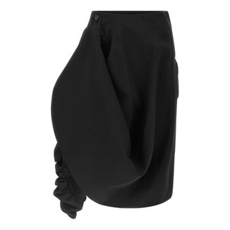 Comme Des Gar&ccedil;ons Rokken, Dames, Zwart, S, Wol, Midi Rokken