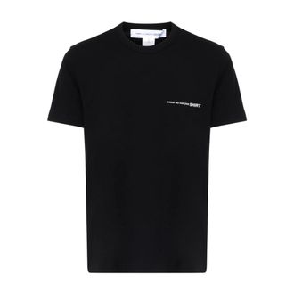 Comme Des Gar&ccedil;ons T-Shirts, male, Black, Size: L T-shirt