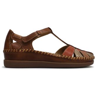 Pikolinos Cadaques W8K-0705 Leather Womens Comfort Sandals - Brandy - Size:UK 8-8.5