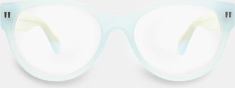 Off-white Mens Accessories Off White Off Style 57 Sun in Light Blue - One Size