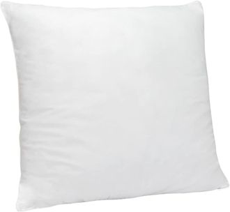 OEM Juego De 2 Almohadas De Fibra De 60x60 Cm, Con Funda De Algod&oacute;n Anti&aacute;caros Y Baja Firmeza