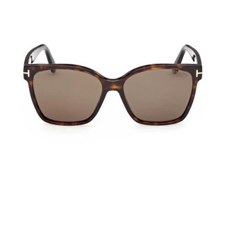 Tom Ford Sunglasses, unisex, Brown, Size: 56 MM Iris Sunglasses