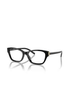 Tory Burch 52mm Rectangle optical glasses in Black at Nordstrom