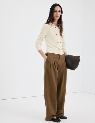 Mango Giacca maglia bottoni grezzo - Donna - XS - MANGO