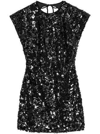Ganni Sequined Mini Dress
