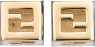 Fendi FF Cube Earrings