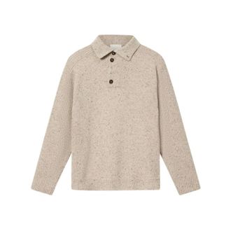 Isabel Marant Ken Pullover - male - Isabel Marant - Round-neck Knitwear - Beige - XL - Knitwear