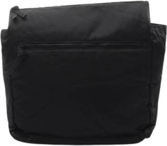 Bottega Veneta Pre-owned Nylon Clutch - Heren - Vintage Schoudertas - Zwart - ONE Size - Nylon - Vintage