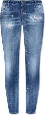 Dsquared2 Jeans Twiggy Jean - Dames - Skinny Jeans - Blauw - 2XS - Denim - Jeans