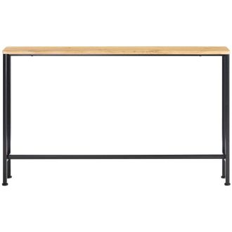 SoBuy Tavolo da Consolle Vintage Tavolo da Ingresso Tavolo per Divano salvaspazio L120P20A80 cm Naturale FSB19-L-E - Sobuy