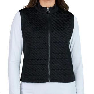 Sofibella Staples Womens Golf Vest in Black at Nordstrom, Size X-Large