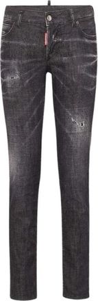 Dsquared2 Jennifer Jeans - Dames - Slim Fit Jeans - Zwart - S - Katoen - Jeans