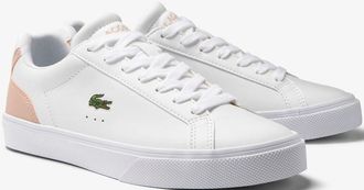 Lacoste Sneaker LACOSTE LEROND PRO BL 23 1 CFA, Damen, Gr. 37, wei&szlig;, rosa, Leder, Schuhe Sneaker