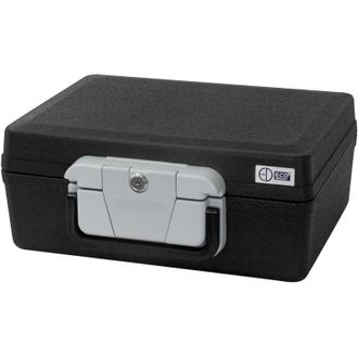 ECD Germany ECD Germany Cassetta Portavalori Formato A4 Cassetta Portadocumenti DIN A4, 39x33x16 cm 7L Ignifuga e Impermeabile Cassaforte Portatile per Soldi