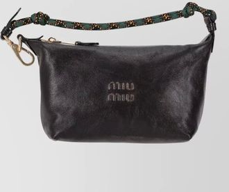 Miu Miu nappa leather shoulder bag