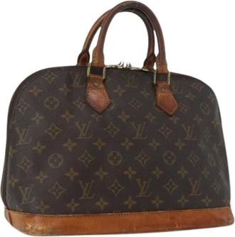 Louis Vuitton Pre-owned Handbags, female, Brown, Size: ONE SIZE Pre-owned Vintage Canvas Handbag