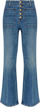 Ulla Johnson Jeans con bottoni - Blu