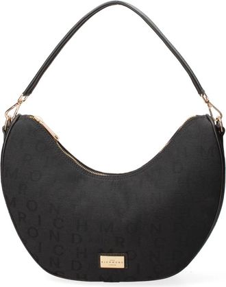 John Richmond Jr-W-1162Ltp Schoudertas - Dames - Tassen - Zwart - Maat: ONE Size Katoen
