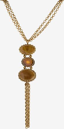 Boks&Baum Mehrstr&auml;ngige Kette mit Steinen Rio