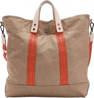 Think Royln Daydream Tote In Sandcastle Canvas
