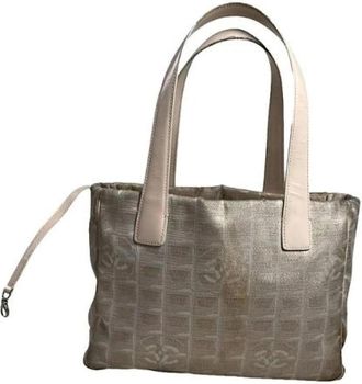 Chanel Pre-owned Cambon Shopper Bag - Dames - Vintage Schoudertas - Grijs - ONE Size - Vintage
