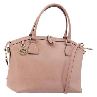 Gucci Pre-owned Handbags, female, Pink, Size: ONE SIZE Pre-owned Vintage Handbag