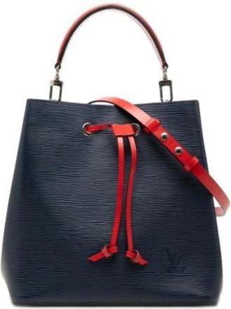 Louis Vuitton Pre-owned Epi Schoudertas - Dames - Vintage Handtas - Blauw - ONE Size - Leer - Vintage