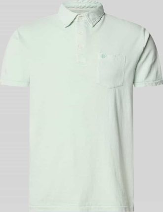 Superdry Slim Fit Poloshirt mit Brusttasche in Mint, Gr&ouml;&szlig;e XXXL